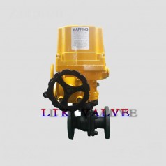 進口電動防爆碳鋼球閥（DC24V、DC220V、AC110V）